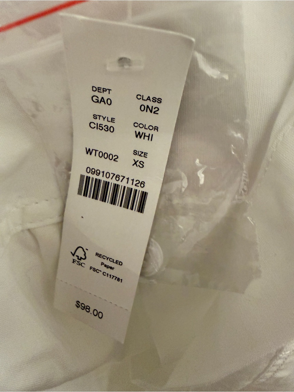 NWT JCrew Étienne cropped button-up shirt size XS CI530 - Picture 13 of 15